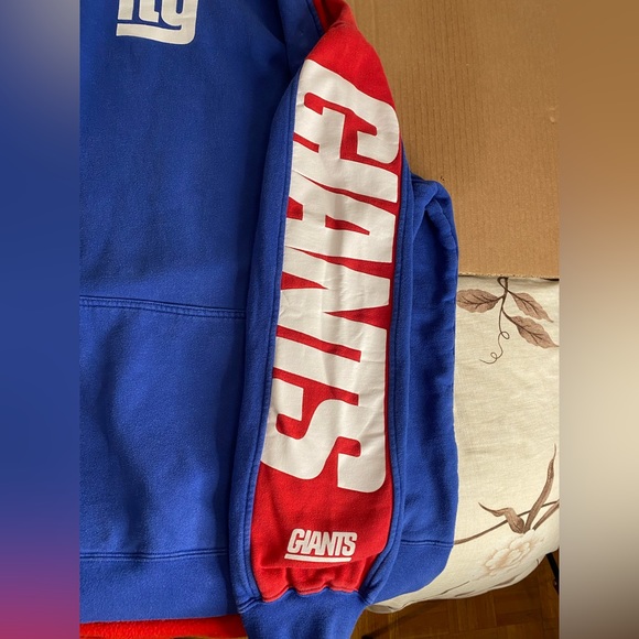 VINTAGE NFL FOOTBALL New York Giants Reebok Hoodie Mens 2XL - Picture 4 of 5